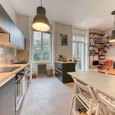 Le Garden City - Bel Appartement Avec Jardin Prive Villeurbanne Esterno foto