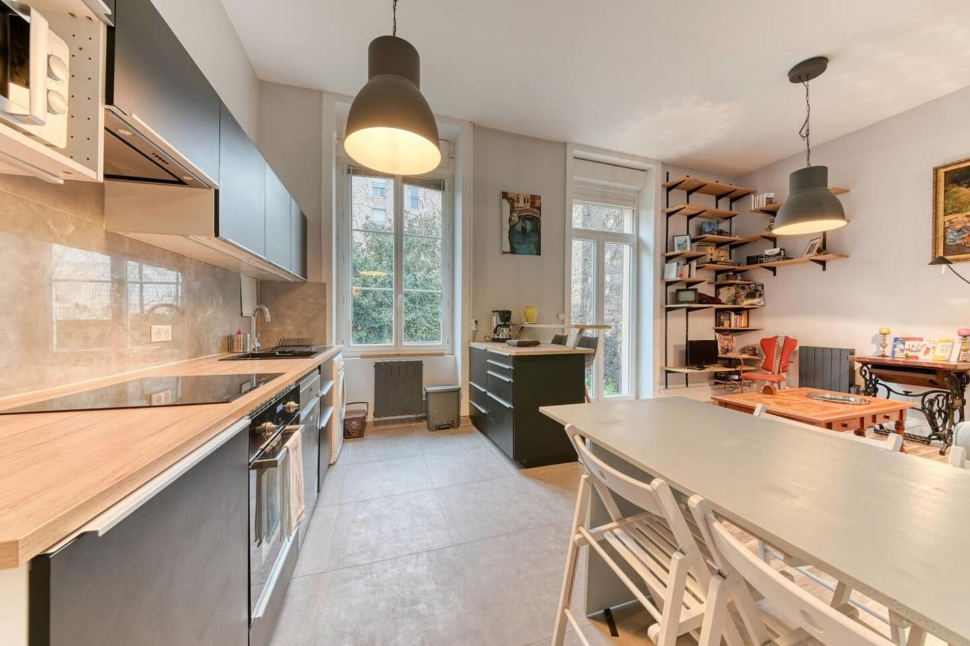 Le Garden City - Bel Appartement Avec Jardin Prive Villeurbanne Esterno foto