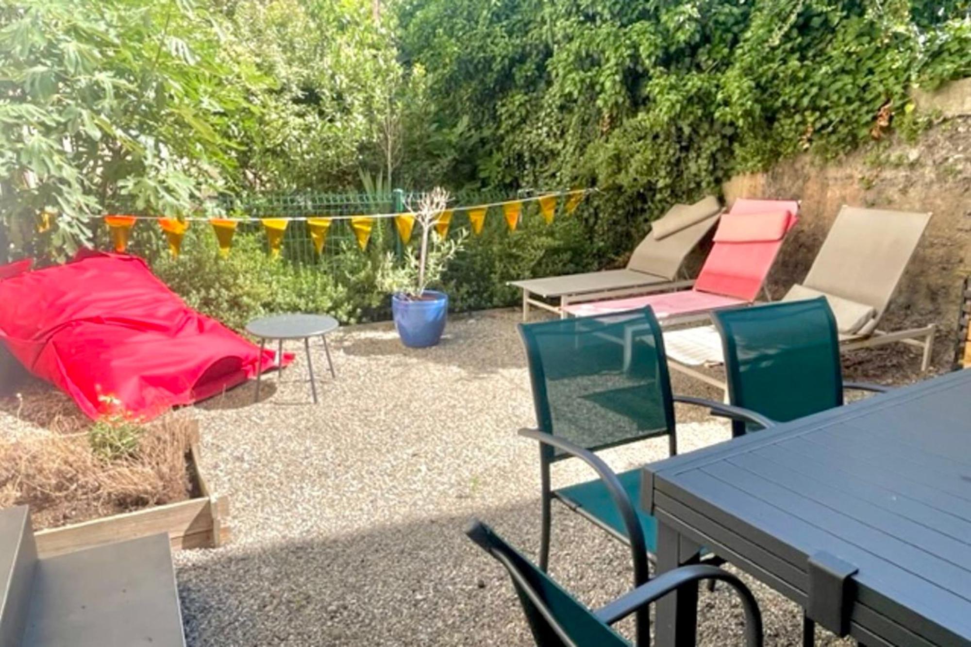 Le Garden City - Bel Appartement Avec Jardin Prive Villeurbanne Esterno foto